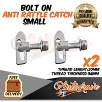 2x Small Anti Rattle Latch Luce Small Bolt On Luse Trailer Truck Ute Tailgate