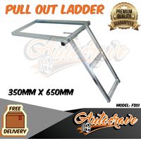Truck Ute Step Folding Chassis Mounted Pullout Ladder Caravan Heavy Duty- M1