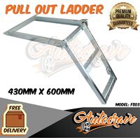 4x4 Ute Caravan RV Trailer Utility Ladder Motor Home Truck Door Folding Step M3