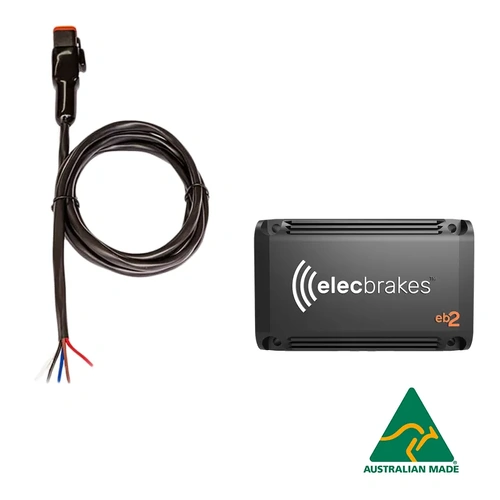 Elecbrakes Electric Bluetooth Brake Controller Hard Wired Trailer Boat Caravan